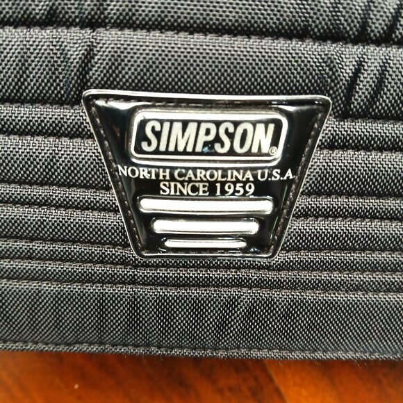 SIMPSON Leather Motorcycle Racing Jacket - Picture 9 of 14